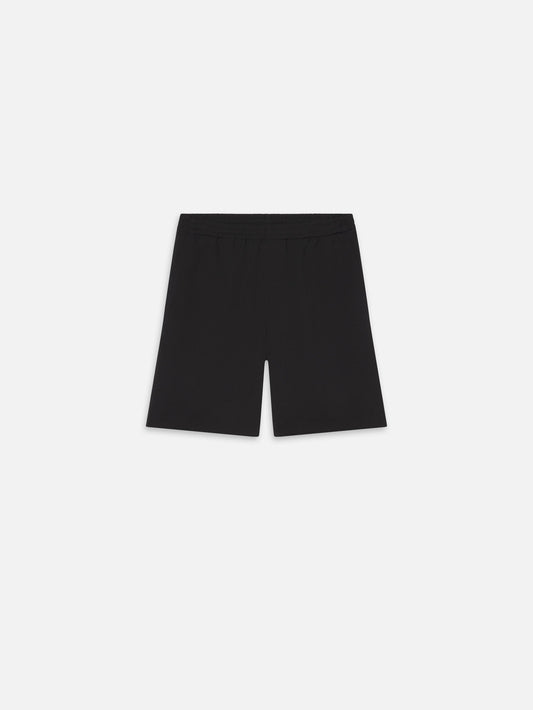 Wool Relaxed Shorts -- Black